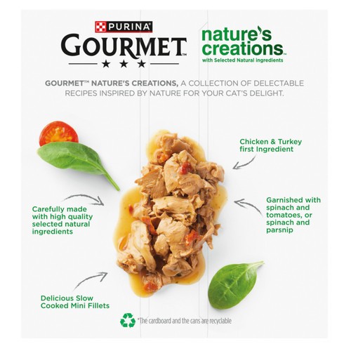 Gourmet Nature's Creations Poultry Wet Cat Food