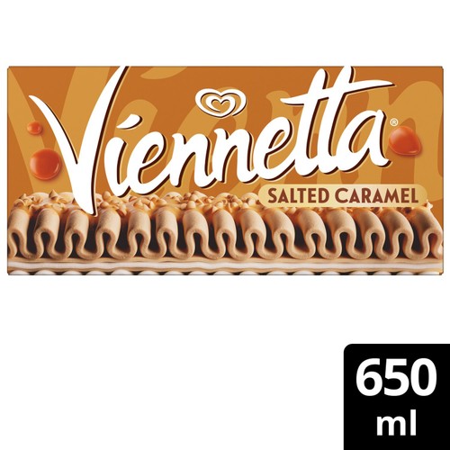 Viennetta Salted Caramel Ice Cream Dessert 