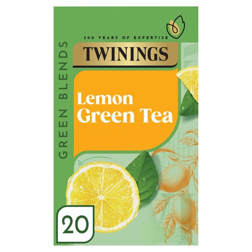 Twinings Lemon Green Tea Bags 20s