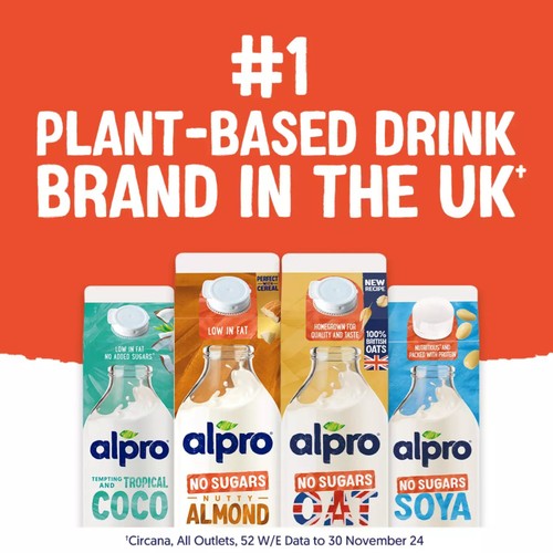 Alpro Oat No Sugars Chilled Drink 1L