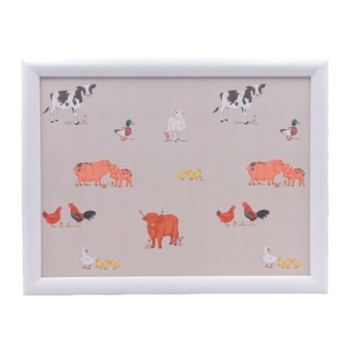 Nutmeg Home Farmyard Animal Lap Tray