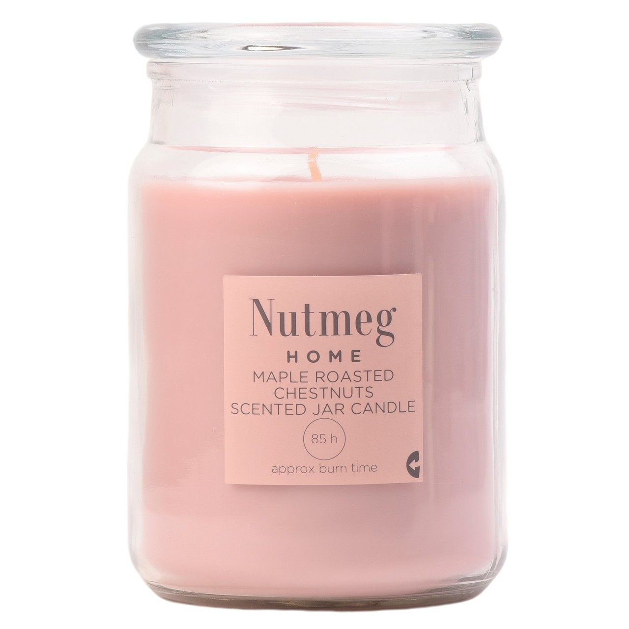 Nutmeg Home Maple Roasted Chestnuts Scented Jar Candle