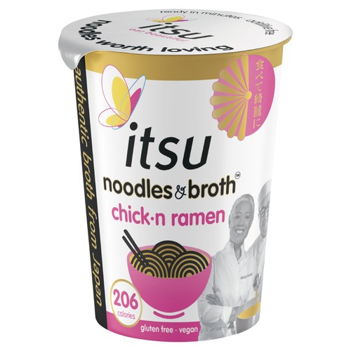Itsu Chick-n Ramen Instant Noodles & Broth Pot 64g
