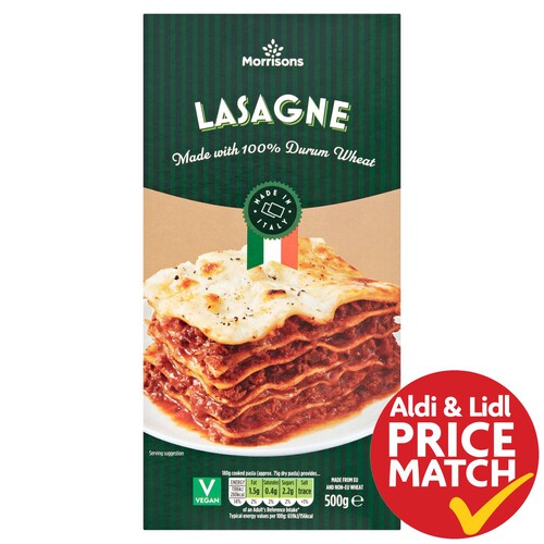 Morrisons Lasagne Sheets