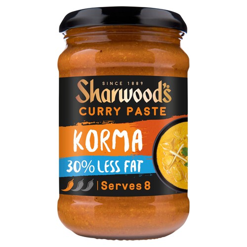 Sharwood's Korma Curry Paste Uk 30% Red Fat