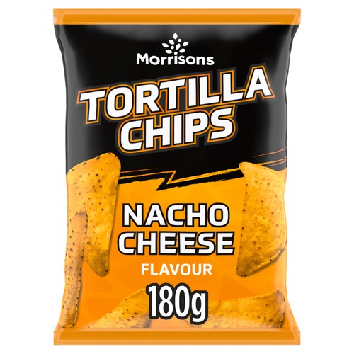 Morrisons Tortillas Nacho Cheese 