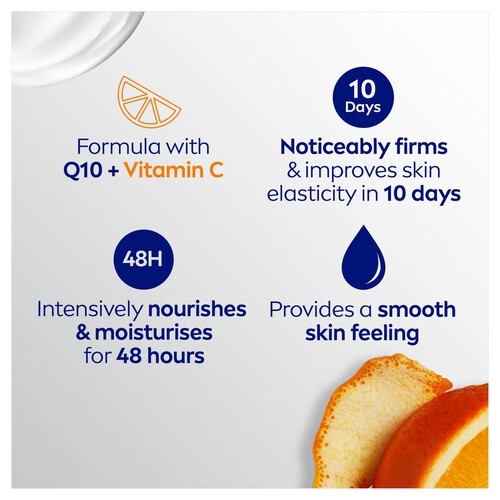 NIVEA Q10 + Vitamin C Firming Body Lotion For Dry Skin