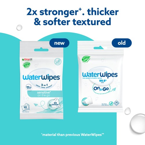 Waterwipes On The Go Wipes