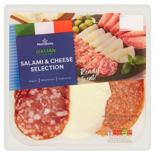 Morrisons italian salami cheese