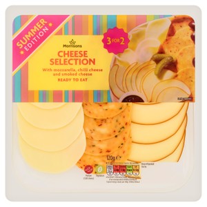 Morrisons Snacking Continental Cheese Platter 120g