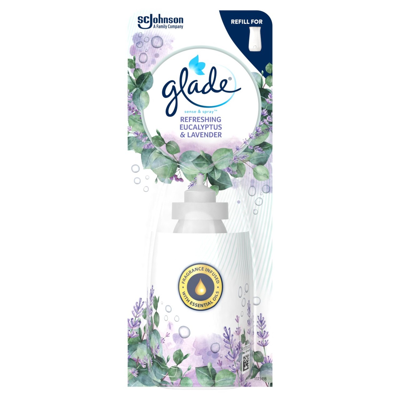 Glade Sense & Spray Refill Eucalyptus & Lavender