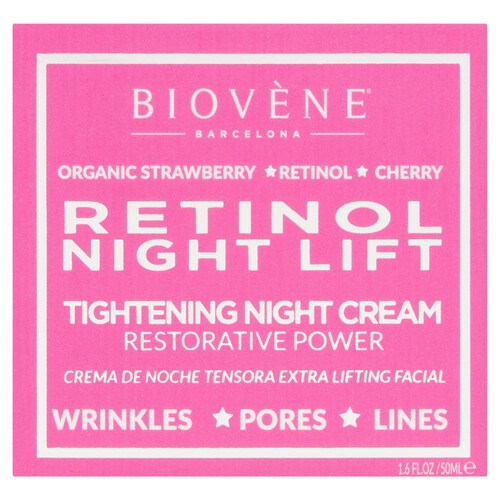 Biovene Retinol Night Lift Power Tightening Night Cream 