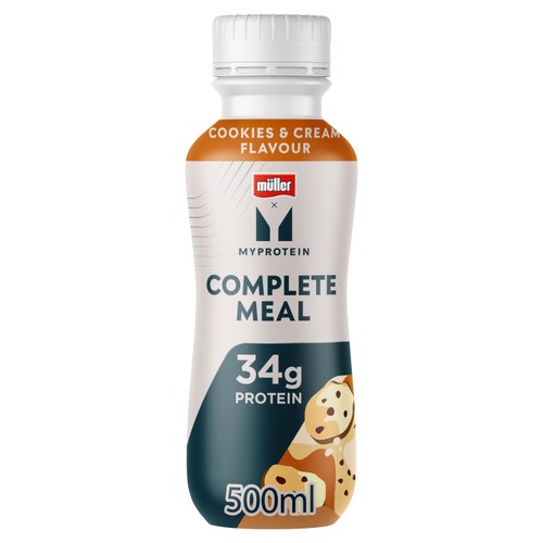 Muller x MyProtein Cookies & Cream Meal Replacement Shake 