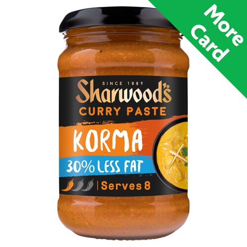 Sharwood's Korma Curry Paste Uk 30% Red Fat