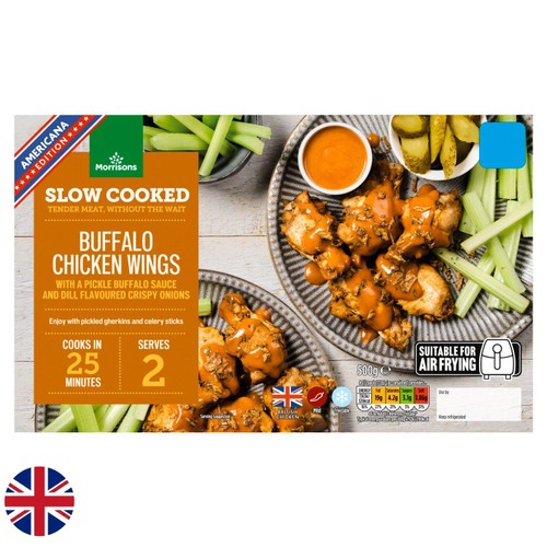 Morrisons Slow Cooked Buffalo Wings 500g