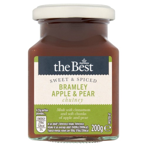 Morrisons the best bramley apple pear chutney
