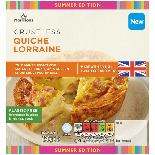 Morrisons Crustless Quiche Lorraine
