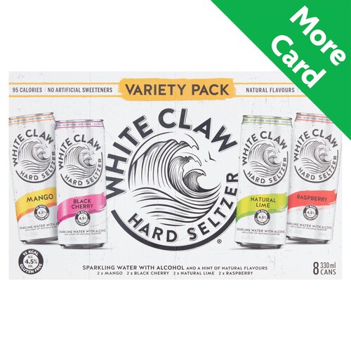 White Claw Hard Seltzer Variety Pack