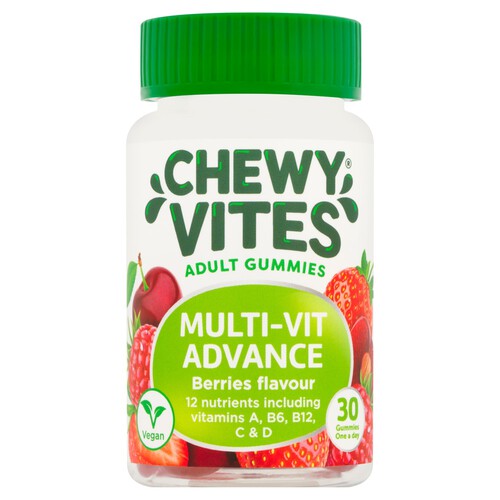 Chewy Vites Adults Multi-Vits Advance Berries Flavour 30s