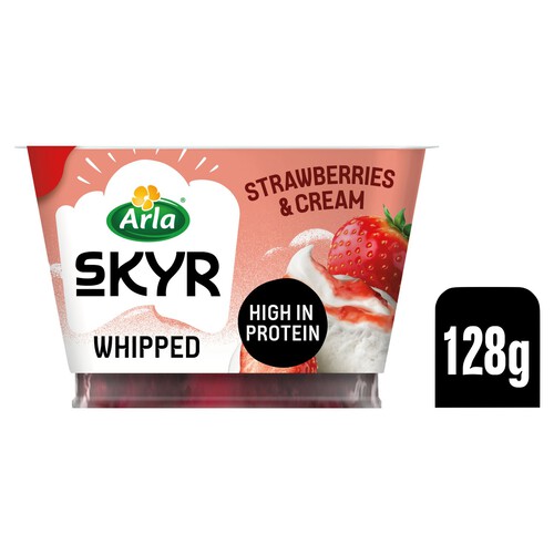 Arla Skyr Whipped Strawberry Yoghurt 