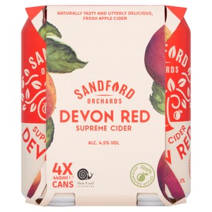 Sandford Orchards Devon Red Cider Bottle