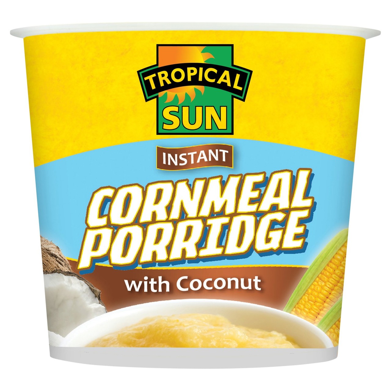 Tropical Sun Cornmeal Porridge Pots Coconut
