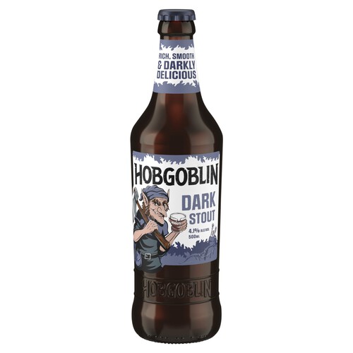 Hobgoblin Stout Beer Bottle