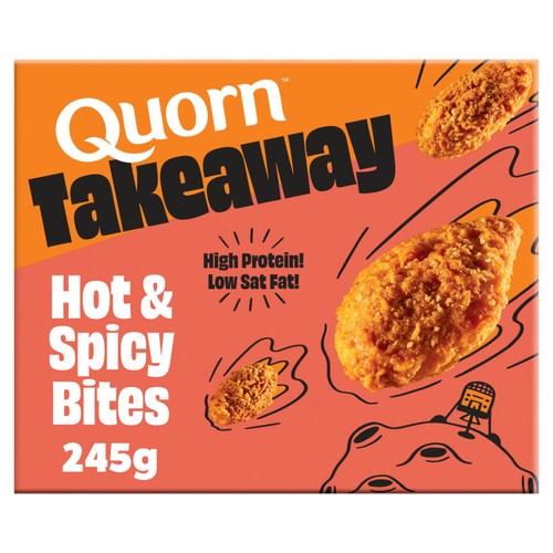 Quorn Vegetarian Hot And Spicy Bites 245g