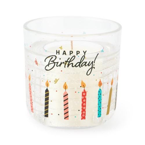 Nutmeg Home Happy Birthday Led Candle