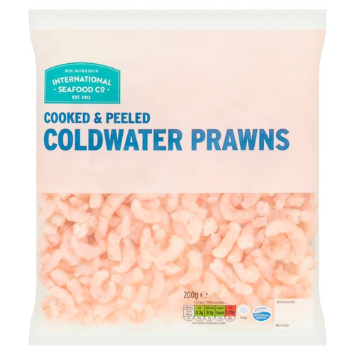 Morrisons Cooked & Peeled Coldwater Prawns