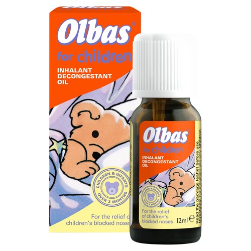 Olbas For Children Decongestant Oil 