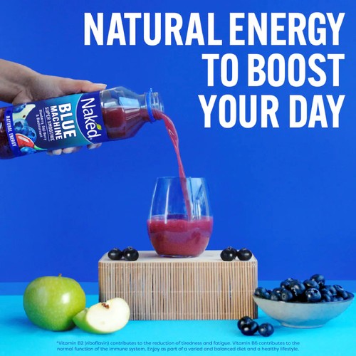 Naked Blue Machine Super Smoothie 750ml