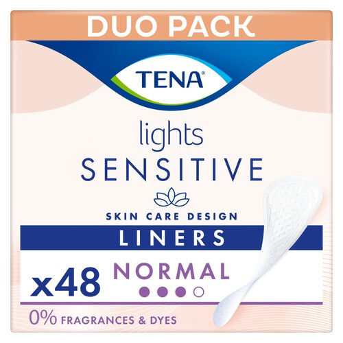 lights by TENA Incontinence Liners Duo