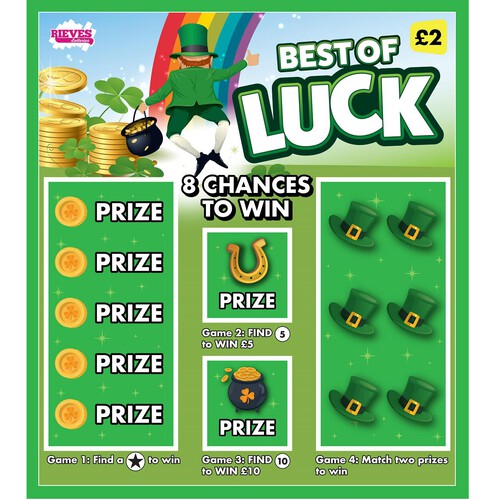 Morrisons Foundation Scratch Card - Best of Luck