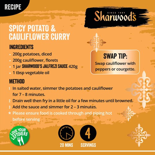 Sharwood's Jalfrezi Hot Curry Sauce