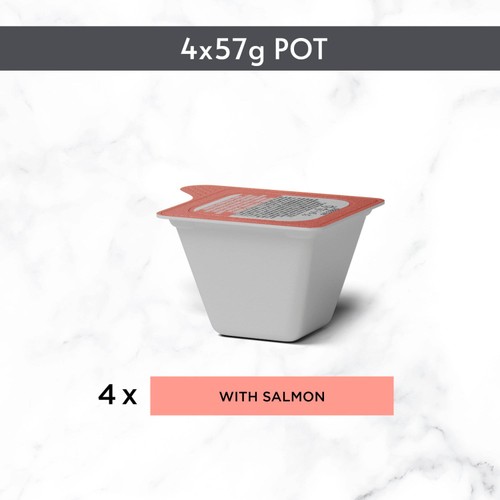GOURMET Revelations Gelee Salmon in Jelly Wet Cat Food 4x57g