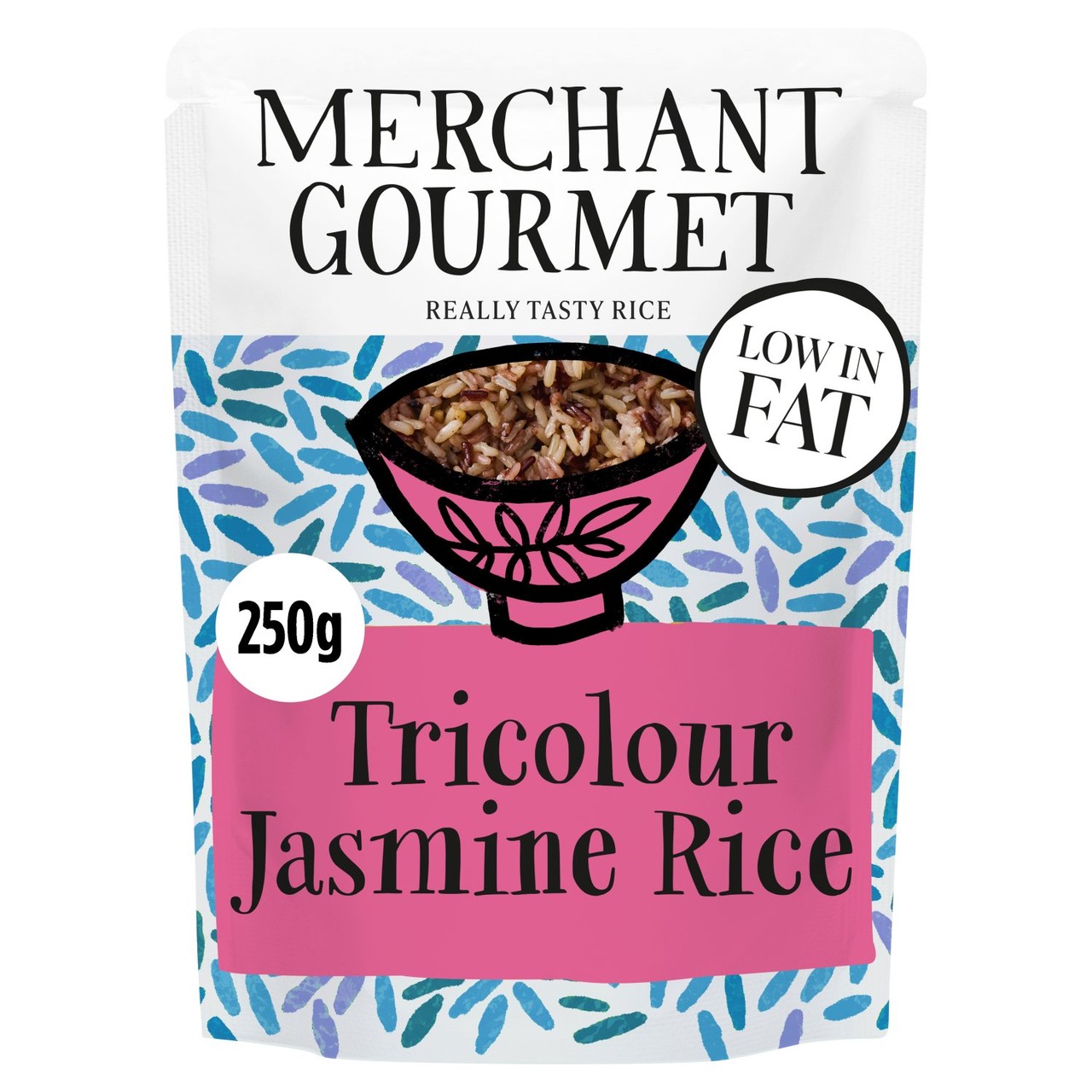 Merchant Gourmet Tricolour Jasmin Rice 250g
