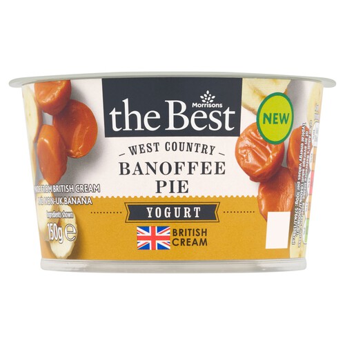 Morrisons The Best Banoffee Pie Yoghurt 