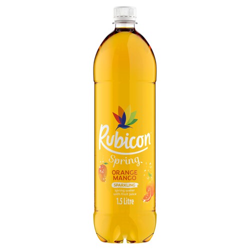 Rubicon Spring Orange & Mango Sparkling Flavoured Water