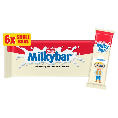Milkybar Kid White Chocolate Bar Multipack 6 x 12g