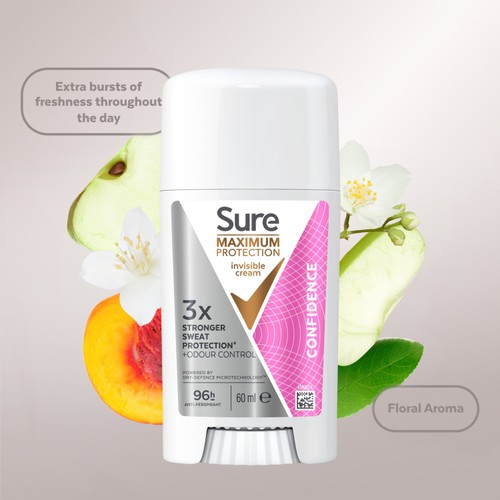 Sure For Women Cream Stick Confidence Throne 60Ml