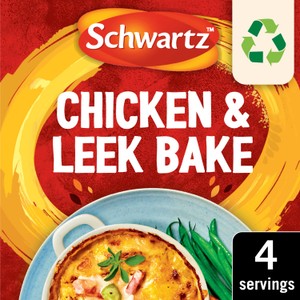 Schwartz Chicken & Leek Bake Recipe Mix | Morrisons