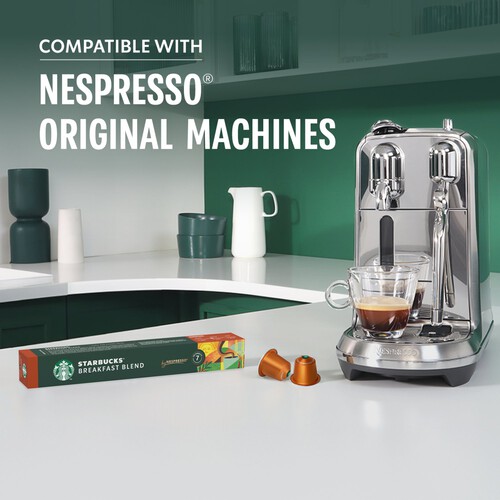 Starbucks by Nespresso Breakfast Blend Medium Coffee Pods