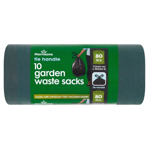 Morrisons Tie Handle Garden Sacks