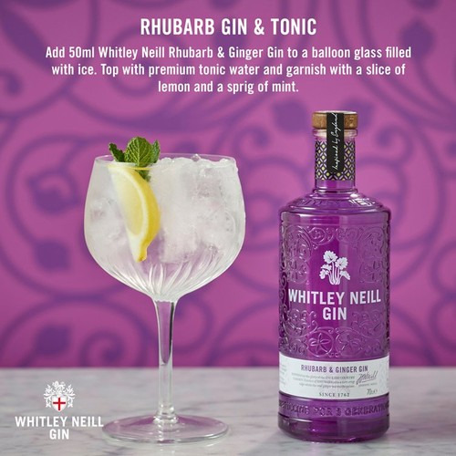Whitley Neill Rhubarb & Ginger Gin