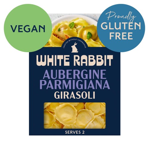 White Rabbit Gluten Free Aubergine Parmigiana Girasoli Pasta 