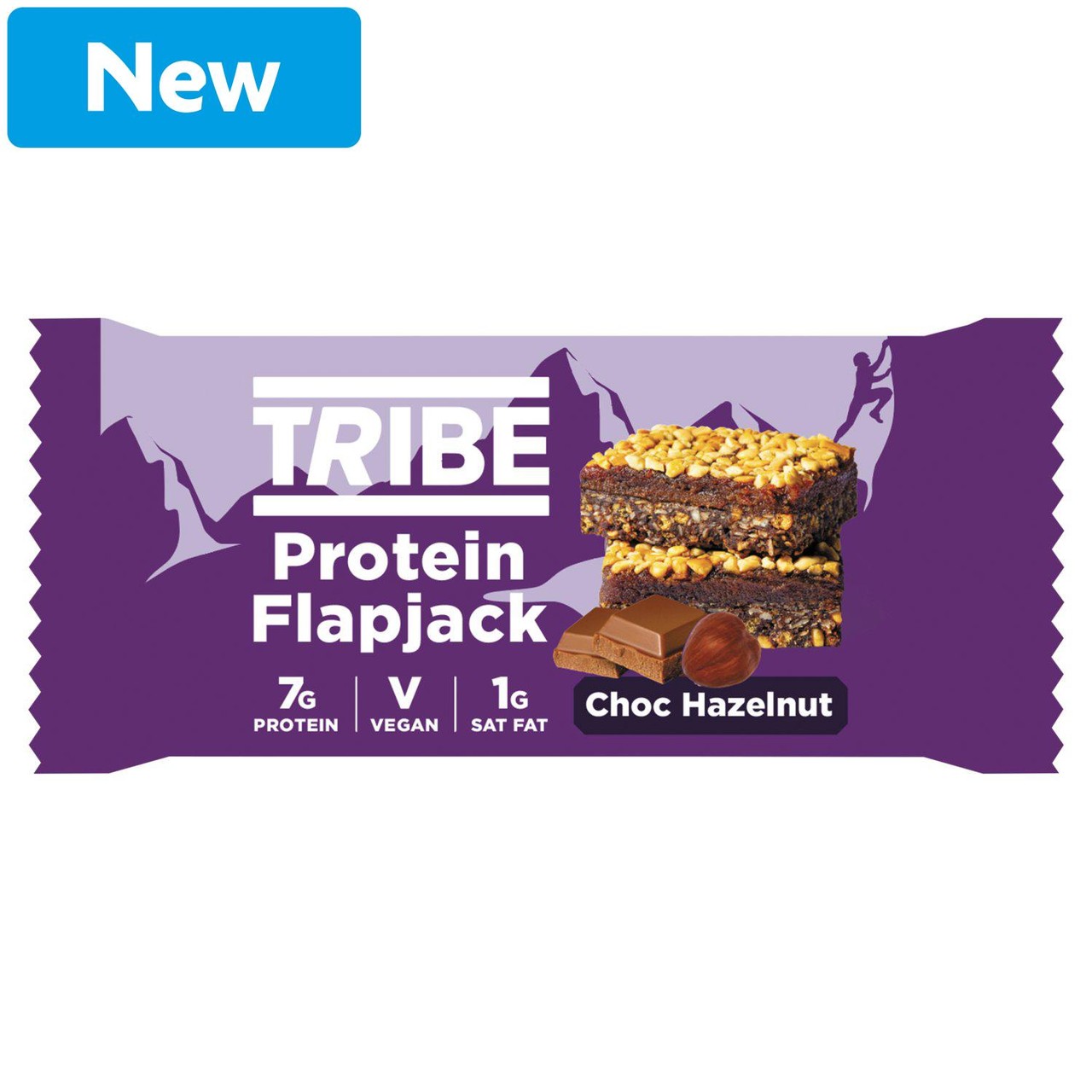 Tribe Protein Flapjack Choc Hazelnut