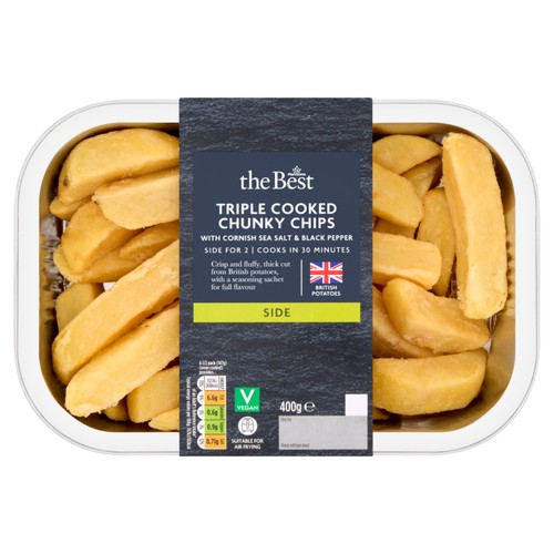 Morrisons The Best Triple Cooked Chunky Chips 400g