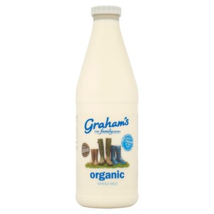 Graham's The Family Dairy Organic Whole Milk 1l