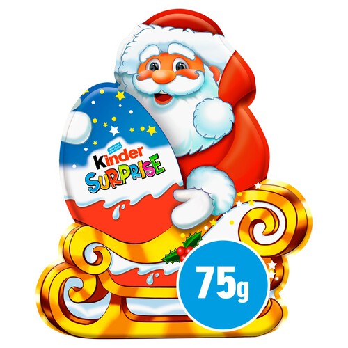 Kinder Surprise Milk Chocolate Santa Figure